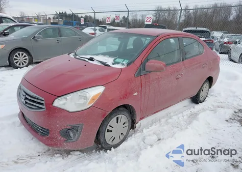 2018 Mitsubishi Mirage G4 Es z USA, uszkodzony, nr VIN ML32F3FJ6JHF01346